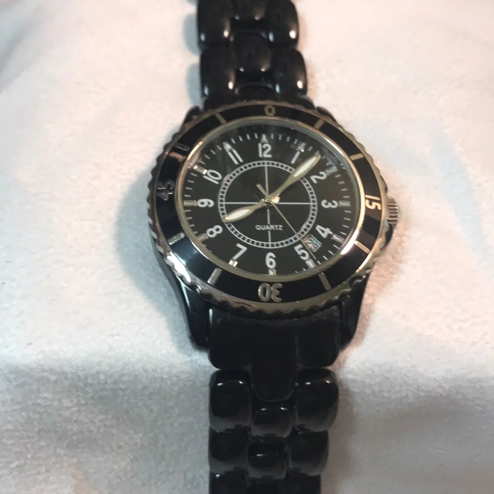 Coldwater‎ Creek black link Watch